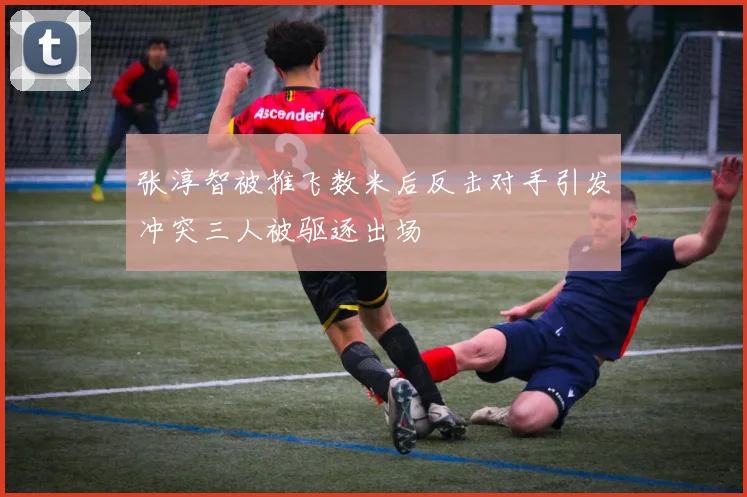 张淳智被推飞数米后反击对手引发冲突三人被驱逐出场