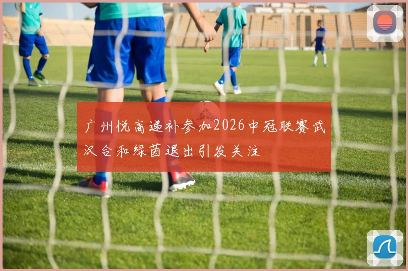 广州悦高递补参加2026中冠联赛武汉合和绿茵退出引发关注